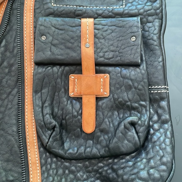 Sundance crossbody black leather bag new with out tags - Picture 6 of 6